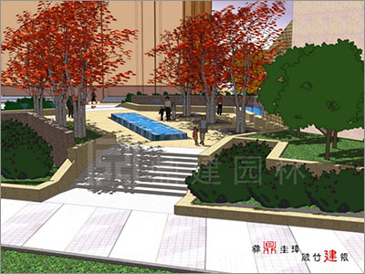 青岛凯悦中心环境设计